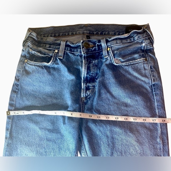 GOLDSIGN - Nineties distressed high-rise bootcut jeans - Picture 10 of 16